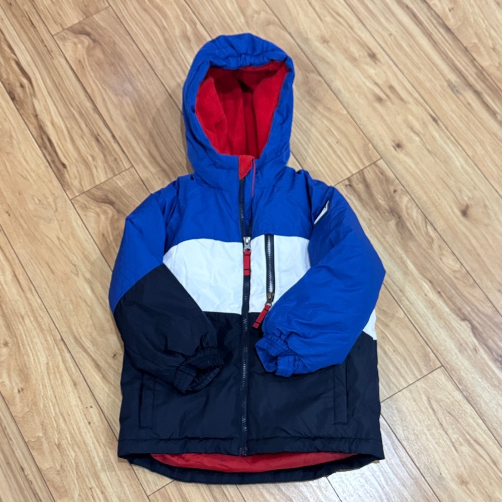Like New Toddler and Red Hooded Jacket